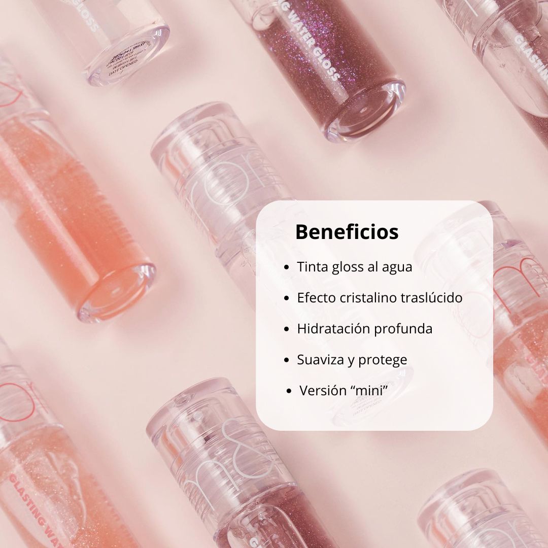 ROM&ND TINTA “MINI GLASTING WATER GLOSS” - 3