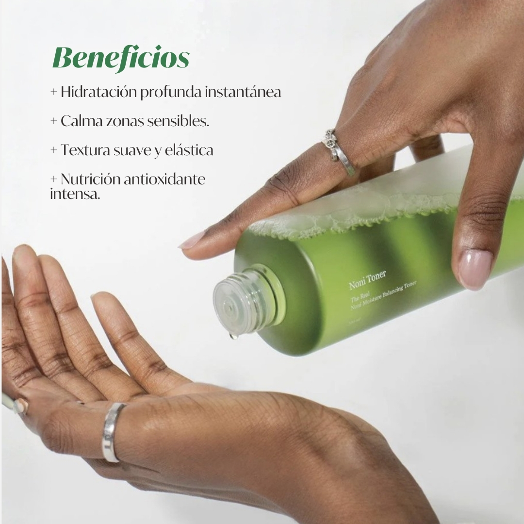 TONICO HIDRATANTE CALMANTE CON NONI BALANCEADOR DE PH 150 ML - 3