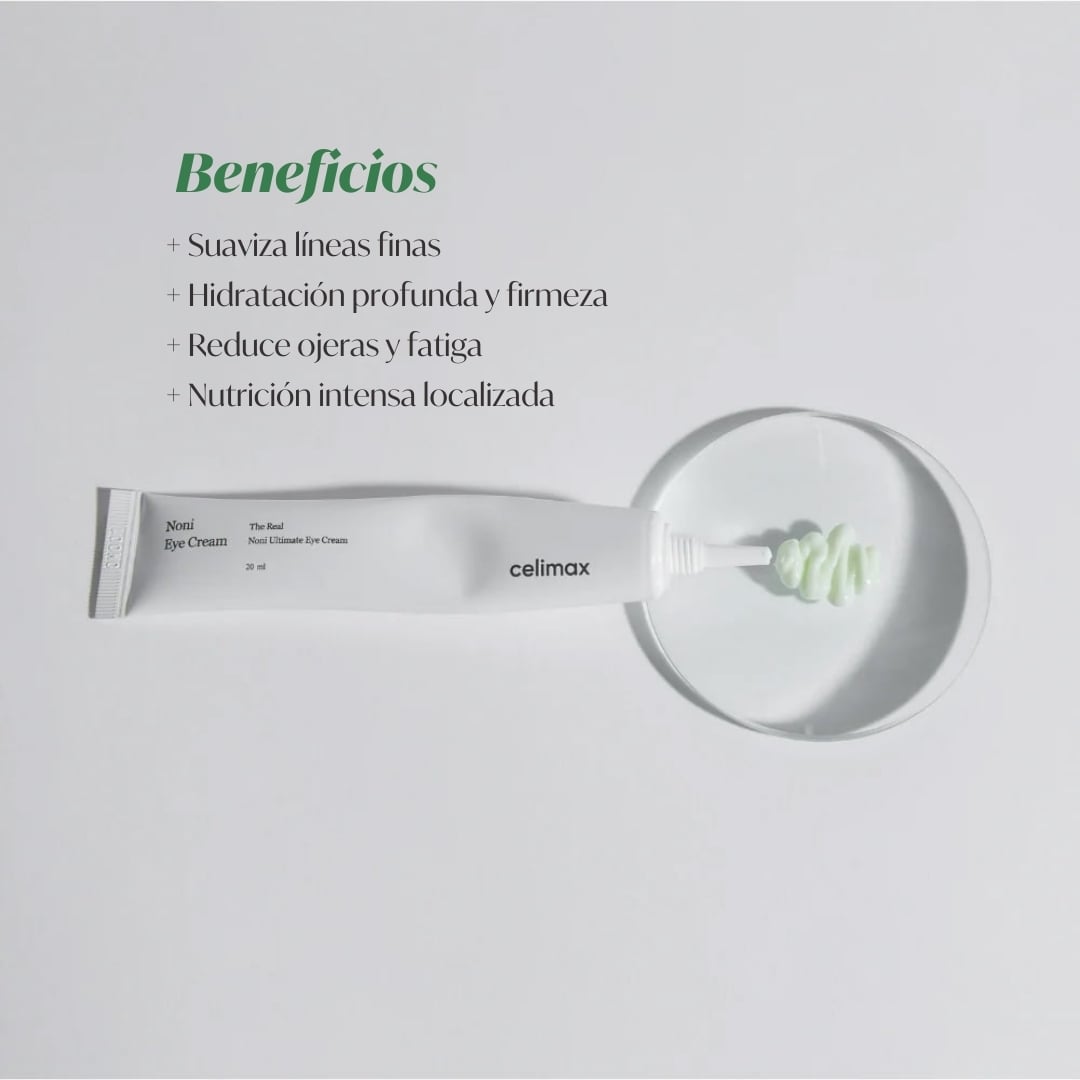 CREMA DE OJOS DE NONI NUTRITIVA ANTI EDAD ANTIARRUGAS 20ML - 3