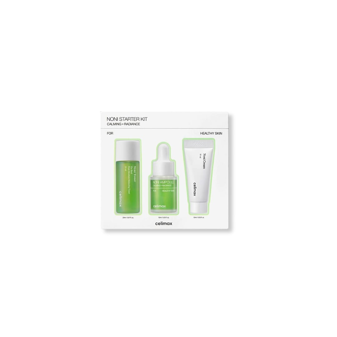 KIT DE PRUEBA DE NONI HIDRATANTE CALMANTE - 3 PASOS - 1