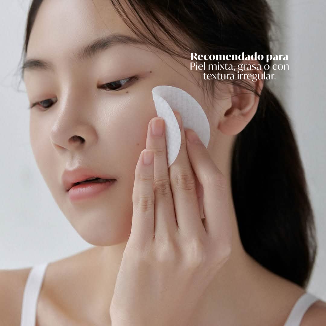 PARCHES EXFOLIANTES SUAVES DE HEARTLEAF CON ACIDO BHA - 60 UNIDADES - 7