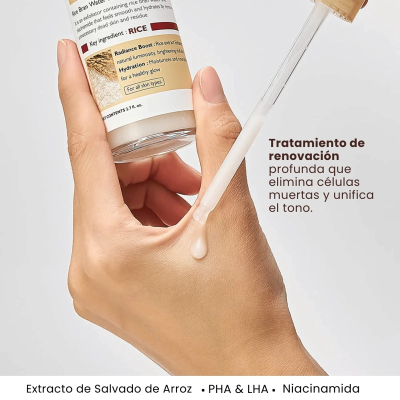 AMPOLLA PEELING EXFOLIANTE SUAVE DE SALVADO DE ARROZ - 80ML - 3