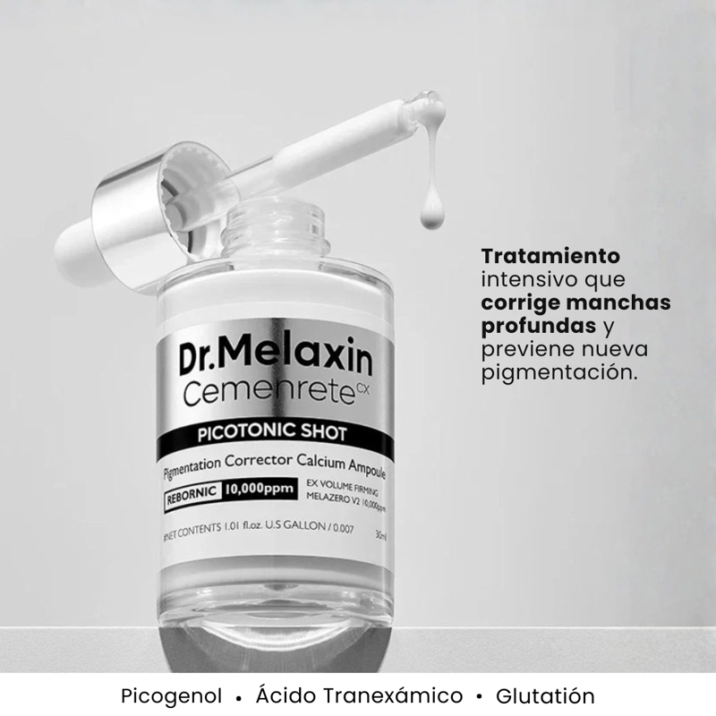 SERUM DESPIGMENTANTE UNIFICA EL TONO CEMENRETE PICOTONIC - 30ML - 3