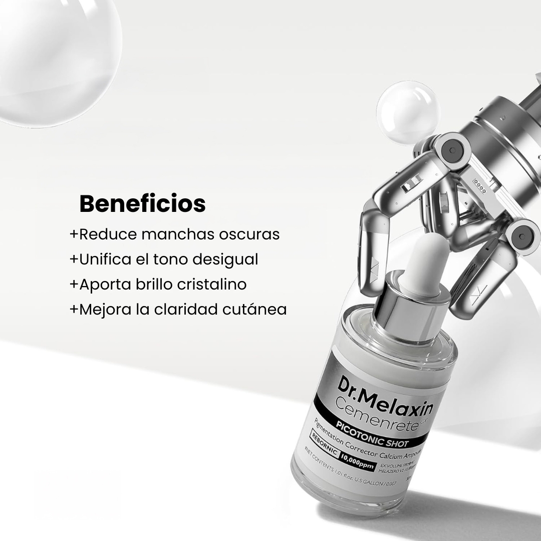 SERUM DESPIGMENTANTE UNIFICA EL TONO CEMENRETE PICOTONIC - 30ML - 4