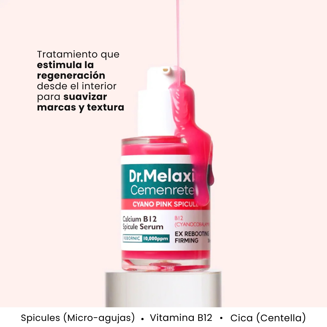 SERUM CON ESPICULAS ILUMINADOR REVITALIZANTE CON VITAMINA B12 - 30 ML - 3