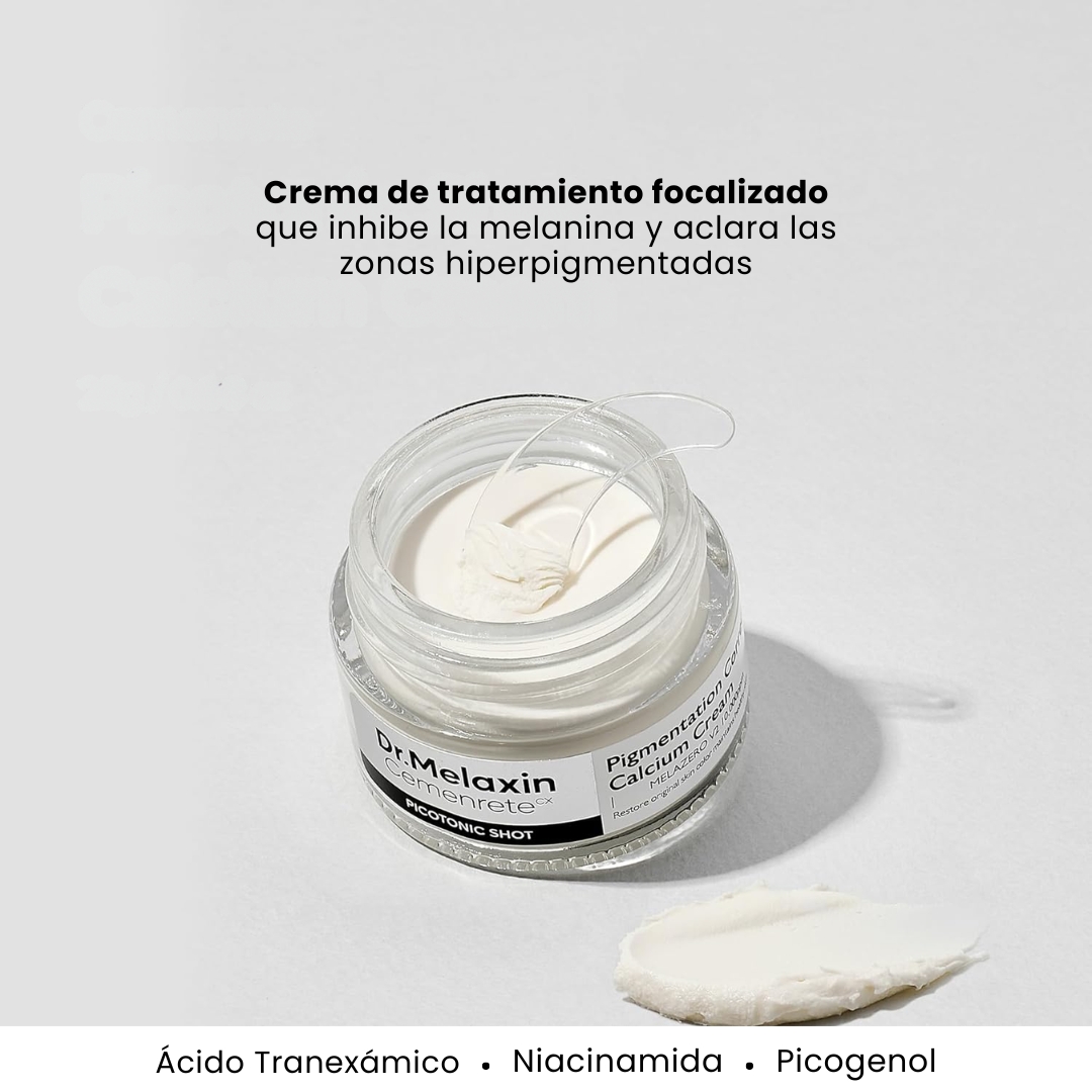 CREMA DESPIGMENTANTE UNIFICA EL TONO CEMENRETE PICOTONIC - 25G - 3