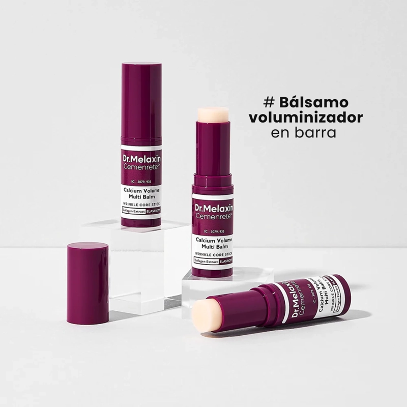 BALSAMO FACIAL EN BARRA NUTRITIVO REAFIRMANTE HIDRATANTE CON CALCIO - 9G - 2