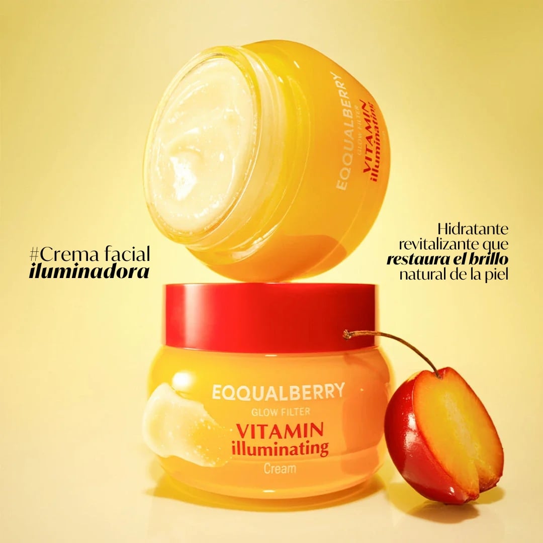 CREMA ILUMINADORA CON VITAMINAS HIDRATANTE - 50ML - 2
