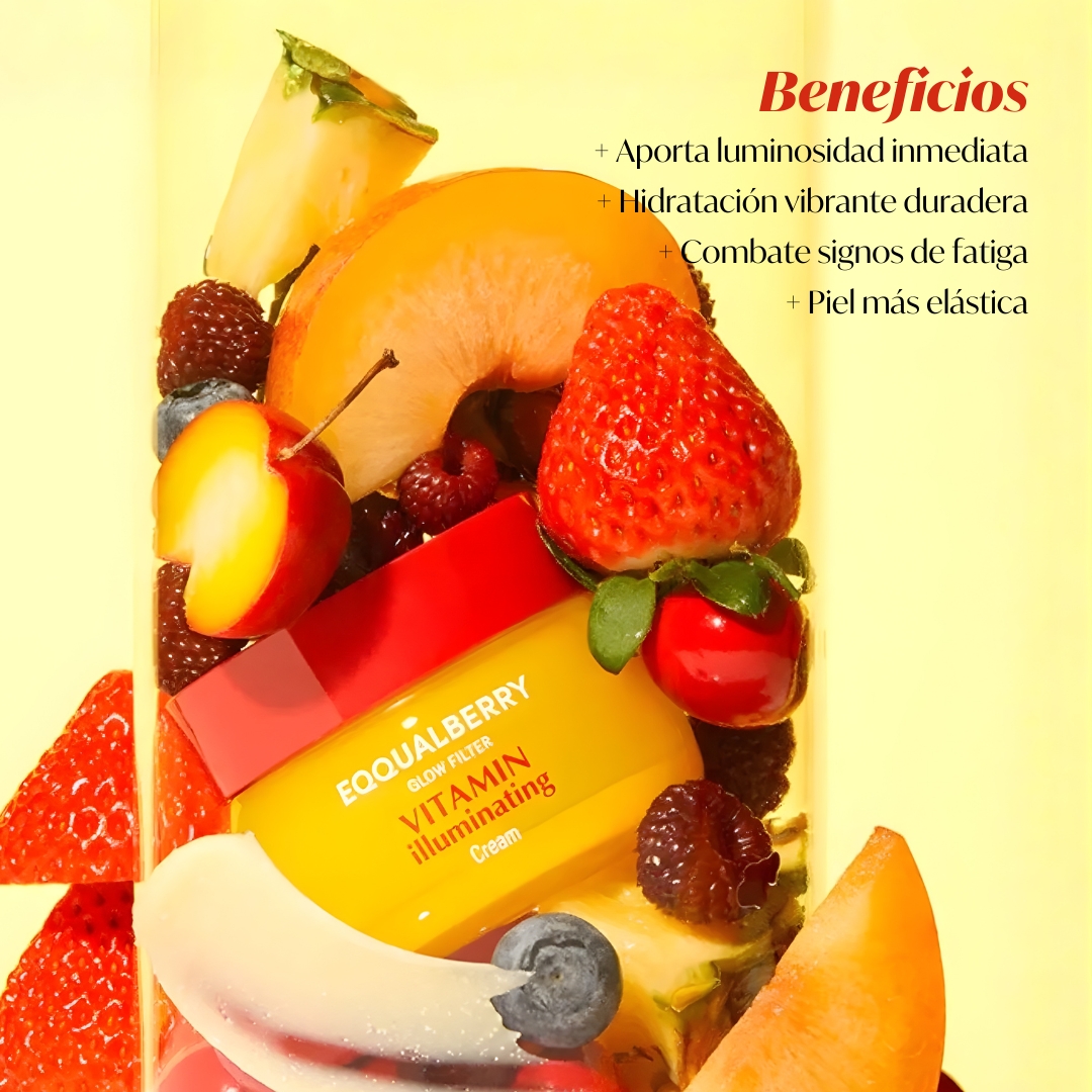 CREMA ILUMINADORA CON VITAMINAS HIDRATANTE - 50ML - 3