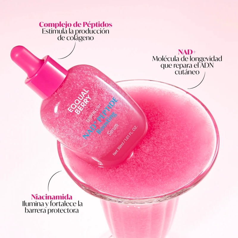 SERUM DE NAD+ Y PÉPTIDOS REAFIRMANTE Y ANTIOXIDANTE - 30ML - 4