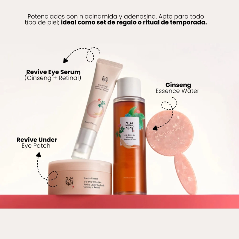 KIT DE REGALO NAVIDEÑO DE SKINCARE COREANO BEAUTY OF JOSEON GINSENG HOLIDAY KIT - 4