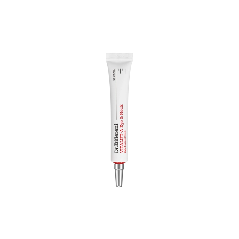 CREMA ANTIARRUGAS RETINAL COREANA PARA CUELLO Y CONTORNO DE OJOS DR.DIFFERENT VITALIFT-A - 20G - 1