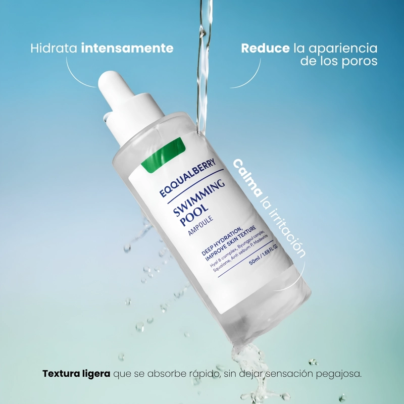 SERUM HIDRATANTE COREANO DE ACIDO HIALURONICO EQQUALBERRY - 50ML - 3