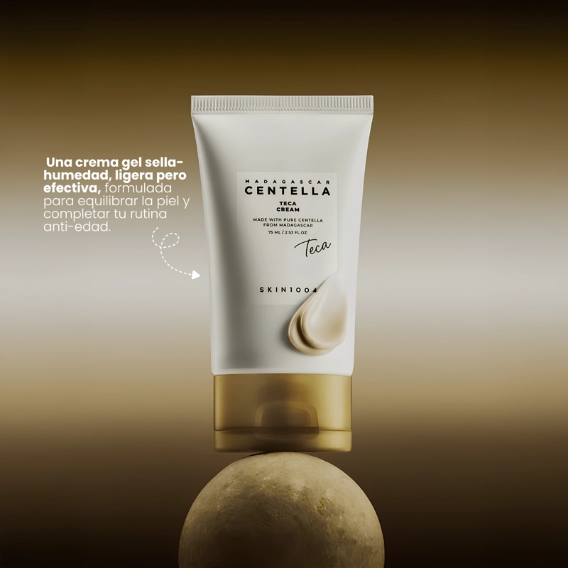 CREMA GEL COREANA CALMANTE Y EQUILIBRANTE SKIN1004 CENTELLA TECA 75ML - 3