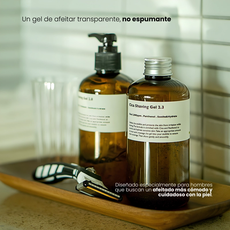 GEL DE AFEITAR CALMANTE COREANO LAZYSOCIETY - 250ML - 2