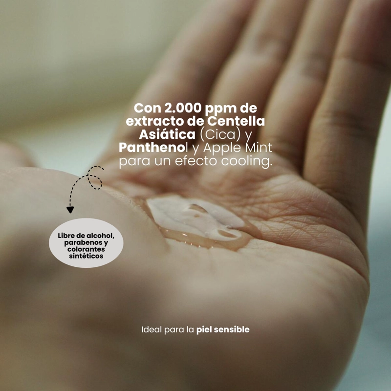GEL DE AFEITAR CALMANTE CON EFECTO FRIO COREANO HOMBRE LAZYSOCIETY - 250ML - 4