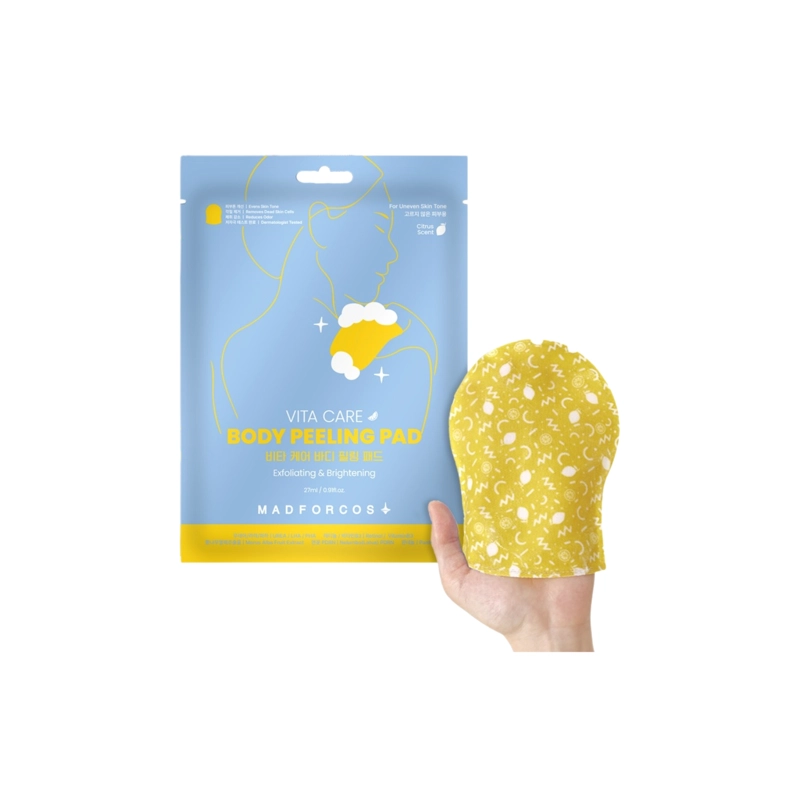 1 UNIDAD DISCO EXFOLIANTE CORPORAL ILUMINADOR COREANO MADFORCOS - 1