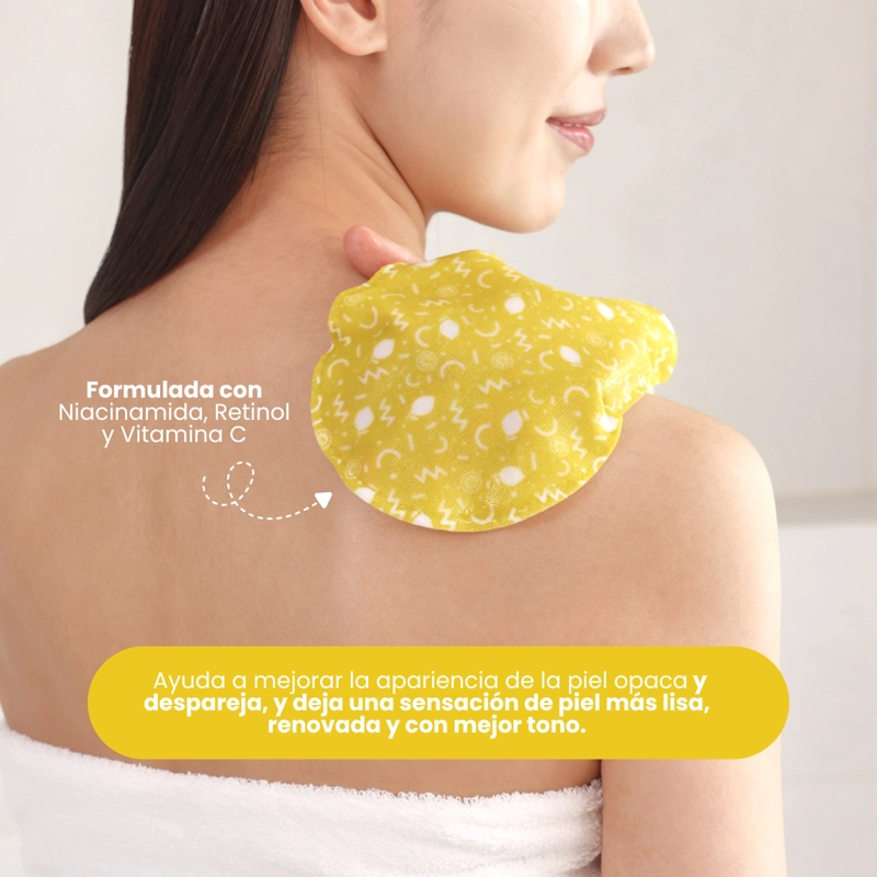 1 UNIDAD DISCO EXFOLIANTE CORPORAL ILUMINADOR COREANO MADFORCOS - 3