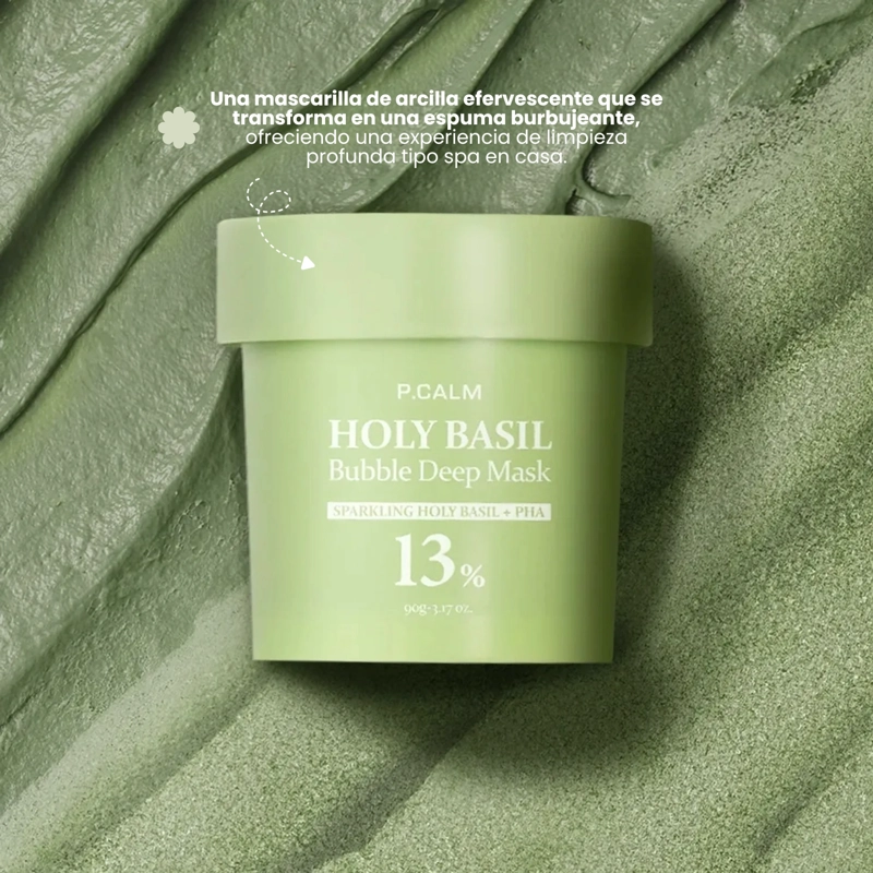 MASCARILLA BURBUJAS PURIFICANTE COREANA CON ALBAHACA P.CALM - 90G - 2