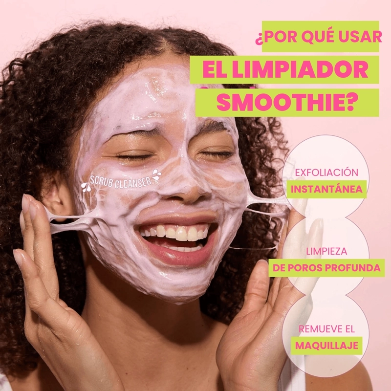 LIMPIADOR EXFOLIANTE COREANO DE BERRIES ZIGTAG 130ML - 4