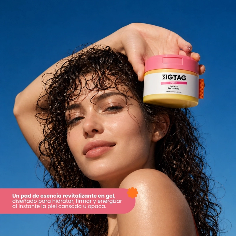 DISCOS REVITALIZANTES COREANOS ANTIEDAD CON PDRN ZIGTAG  - 70EA - 2