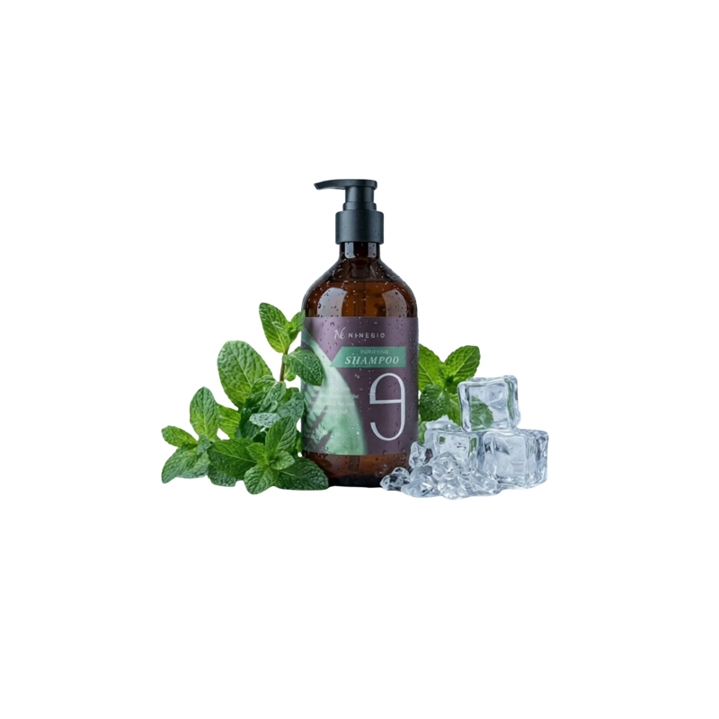 SHAMPOO ANTICASPA PARA CAPAS Y DERMATITIS SEBORREICA COREANO NINEBIO - 500ML - 1