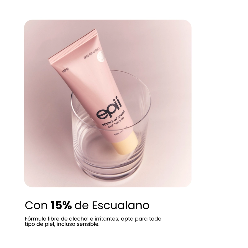 CREMA DUAL COREANA ANTIEDAD E ILUMINADORA CON NAD+ NMN Y TXA MARCA EPII - 50ML - 4