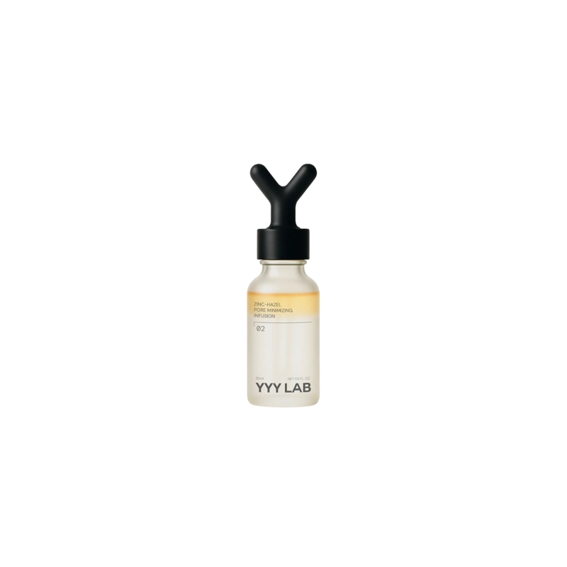 AMPOLLA COREANA PARA EL CONTROL DE SEBO Y MINIMIZAR POROS YYYLAB ZINC HAZEL - 30ML - 1