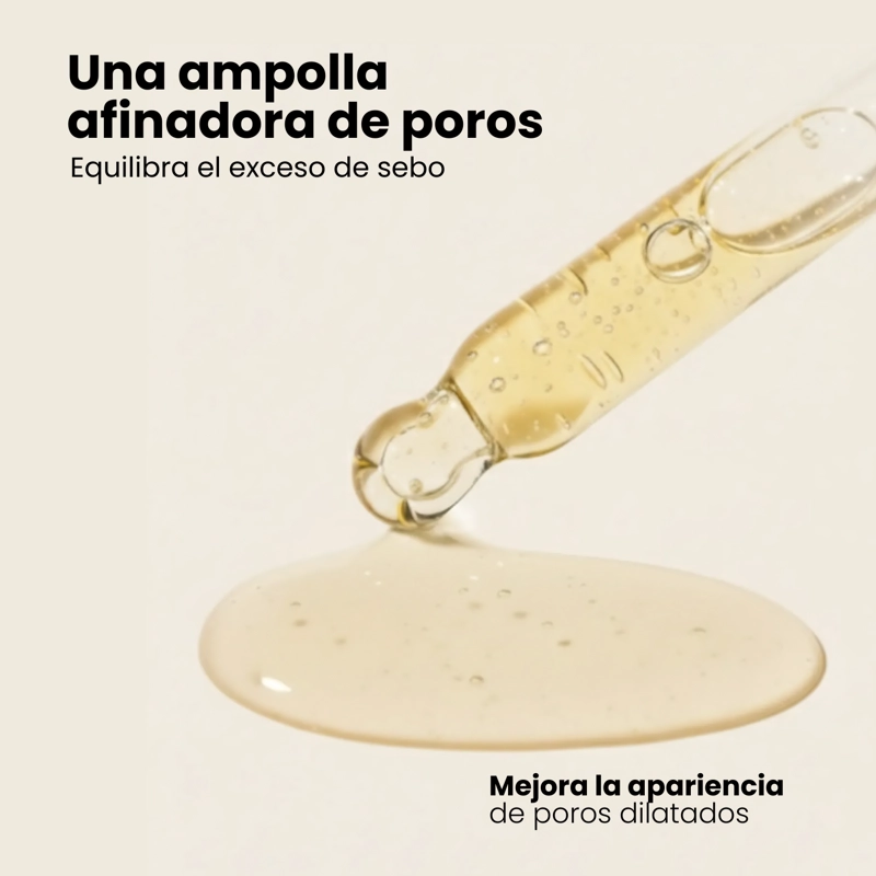 AMPOLLA COREANA PARA EL CONTROL DE SEBO Y MINIMIZAR POROS YYYLAB ZINC HAZEL - 30ML - 2