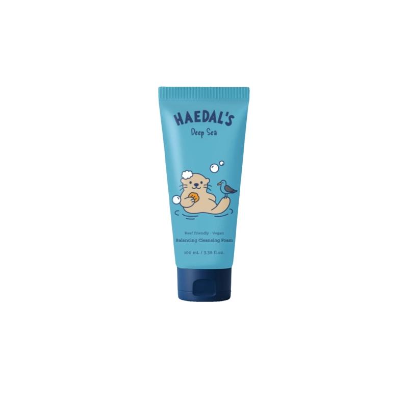 ESPUMA LIMPIADORA HIDRATANTE COREANA HAEDALS - 100ML - 1