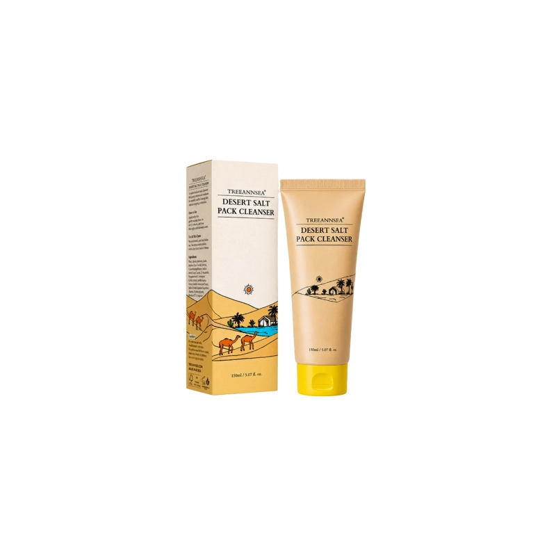 LIMPIADOR EXFOLIANTE COREANO CON SAL DE DESIERTO TREEANNSEA - 150ML - 1