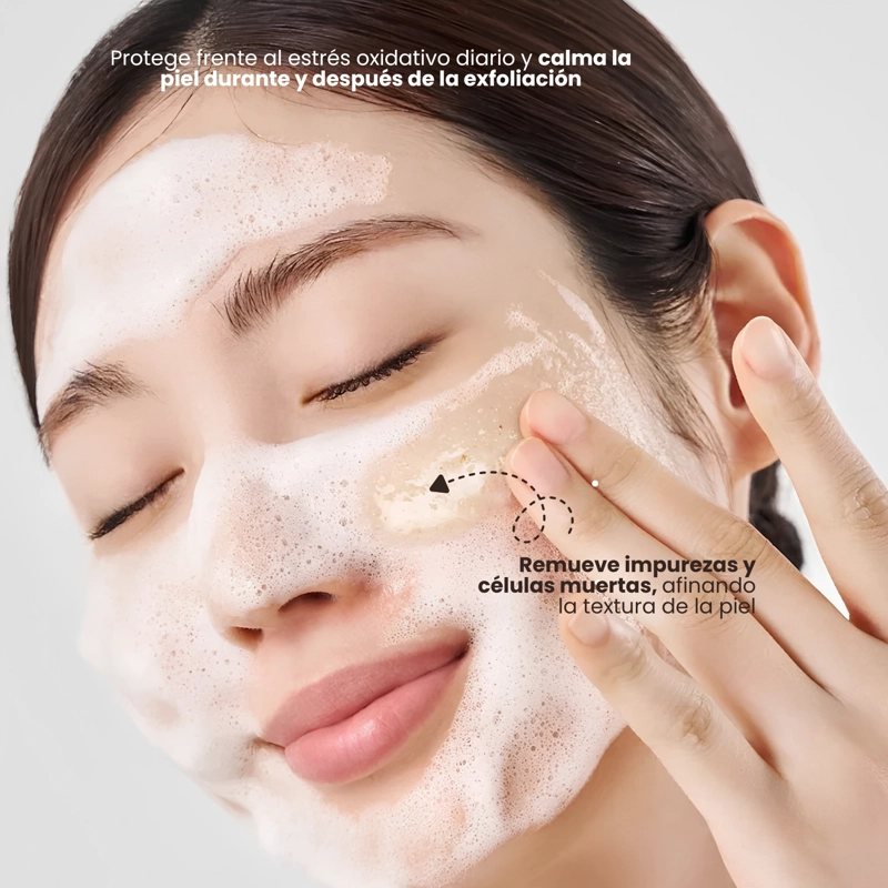 LIMPIADOR EXFOLIANTE COREANO CON SAL DE DESIERTO TREEANNSEA - 150ML - 3