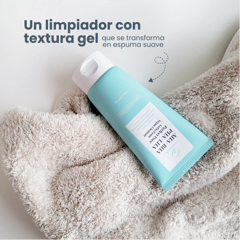 LIMPIADOR EXFOLIANTE COREANO VEGANO CON AHA BHA PHA LHA MARCA O21 - 150ML - 2