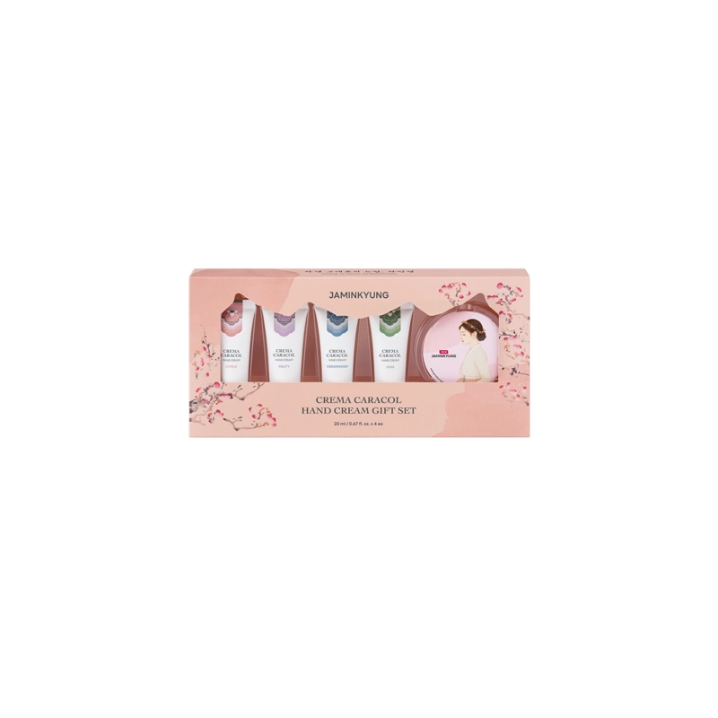 SET DE REGALO DE CREMAS COREANAS DE MANOS 20ML CON MUCINA DE CARACOL - (4 AROMAS) - 1