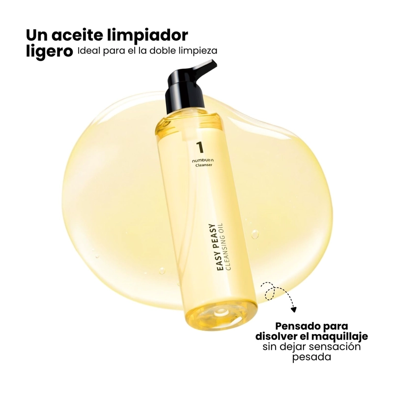 ACEITE LIMPIADOR NO.1 NUMBUZIN DESMAQUILLANTE DOBLE LIMPIEZA - 200ML - 2