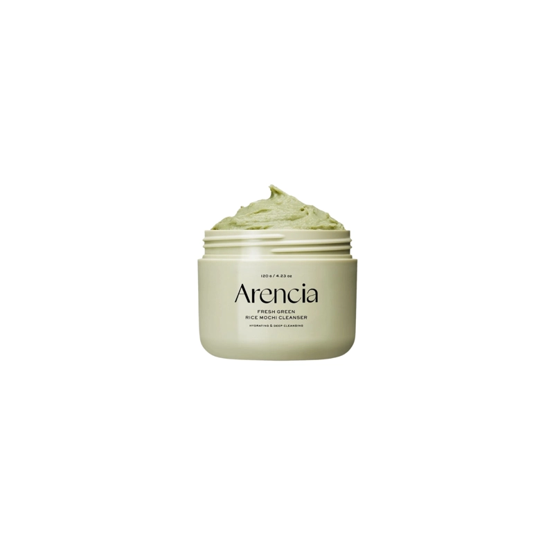 LIMPIADOR FACIAL TEXTURA MOCHI COREANO DE TE  VERDE MARCA ARENCIA - 120G - 1