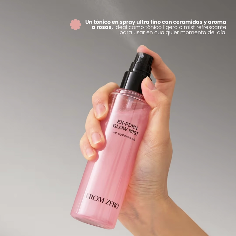 BRUMA FACIAL REVITALIZANTE COREANA CON CERAMIDAS FROM ZERO - 100ML - 2