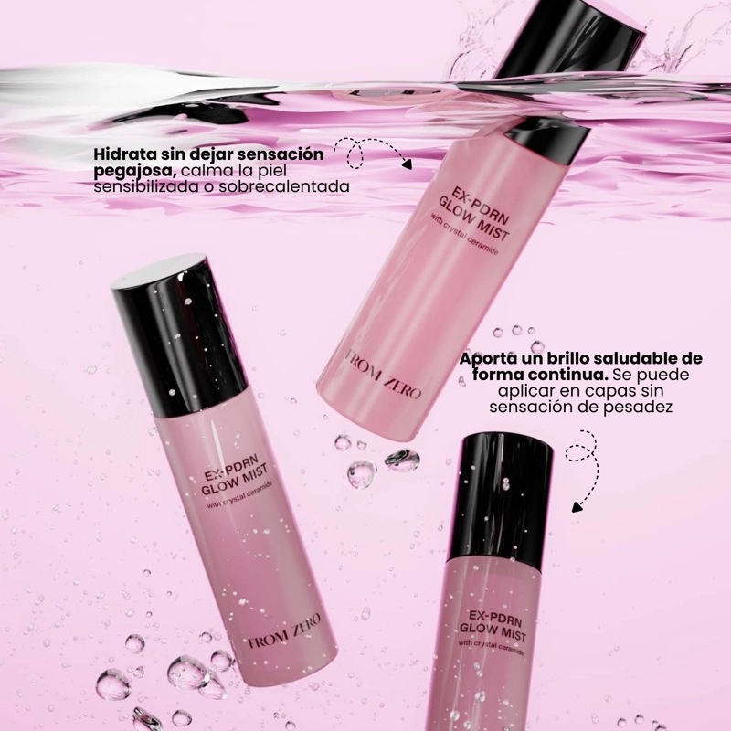 BRUMA FACIAL REVITALIZANTE COREANA CON CERAMIDAS FROM ZERO - 100ML - 3