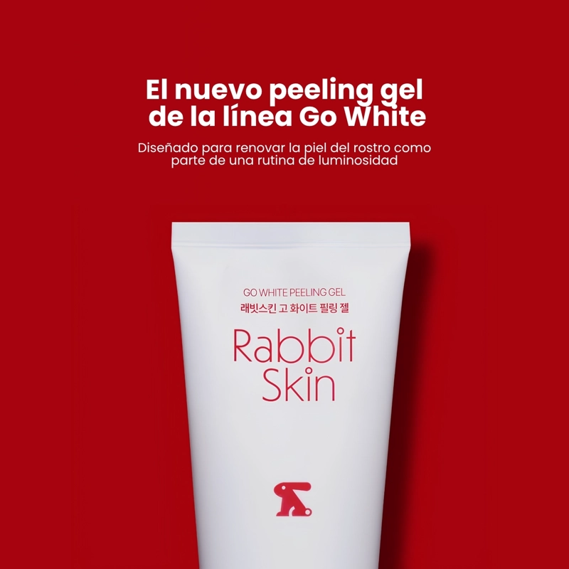 PEELING GEL EXFOLIANTE COREANO UNIFICADOR DE TONO RABBITSKIN - 130ML - 2