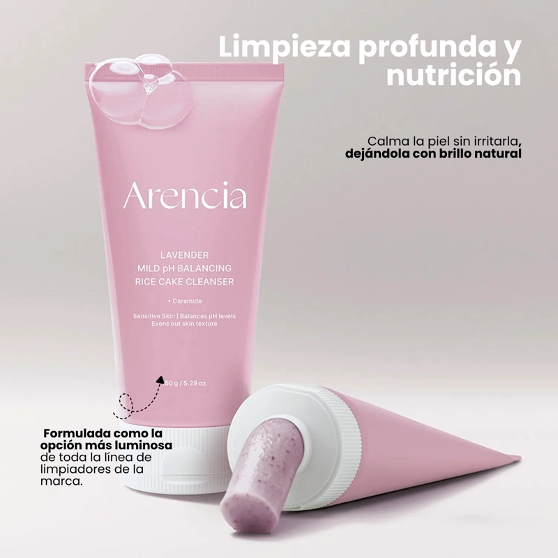 ESPUMA LIMPIADORA SUAVE CON PH BALANCEADO COREANO MARCA ARENCIA - 150G - 2