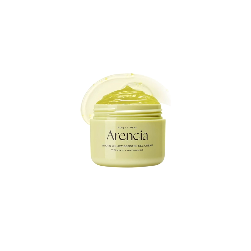 CREMA TIPO GEL CON VITAMINA C ILUMINADORA COREANA MARCA ARENCIA - 50G - 1