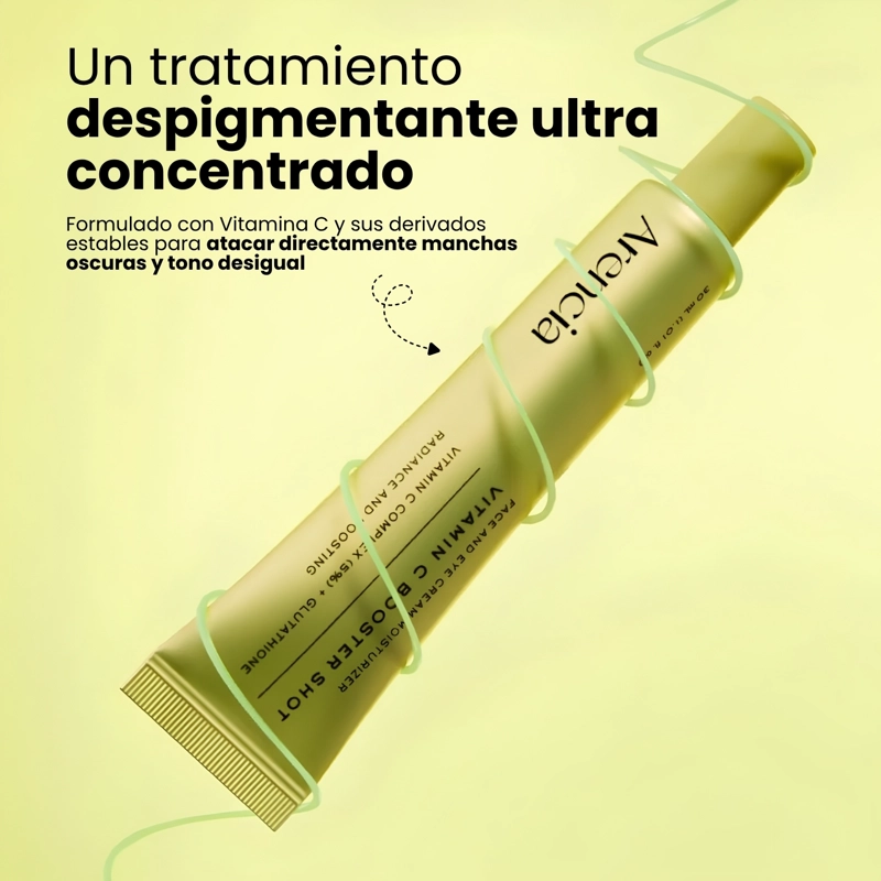 TRATAMIENTO ILUMINADOR CONCENTRADO DE VITAMINA C MARCA ARENCIA - 30ML - 2