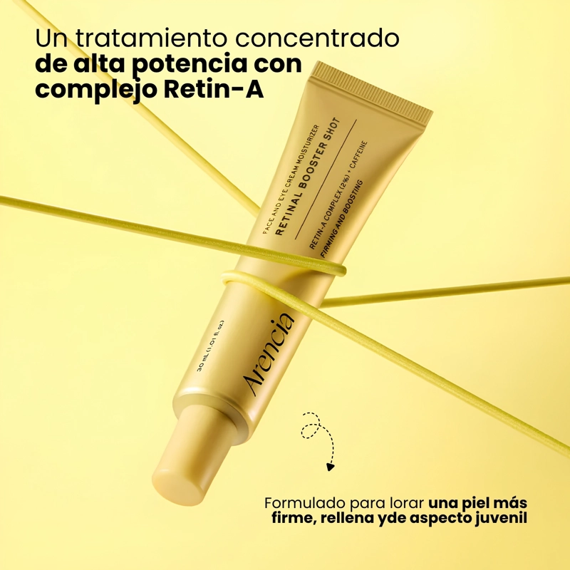 TRATAMIENTO CONCENTRADO ANTIEDAD DE RETINAL MARCA ARENCIA - 30ML - 1