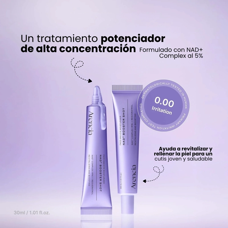 TRATAMIENTO DE NAD+ CONCENTRADO ENERGIZANTE MARCA ARENCIA - 30ML - 2