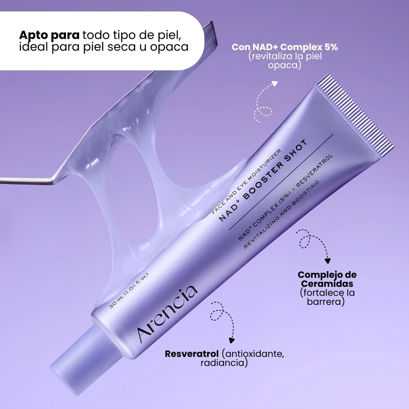 TRATAMIENTO DE NAD+ CONCENTRADO ENERGIZANTE MARCA ARENCIA - 30ML - 4