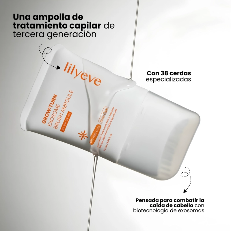 AMPOLLA ANTICAIDA CON EXOSOMAS DE HEARTLEAF PARA EL CUERO CABELLUDO LILYEVE - 100ML - 2