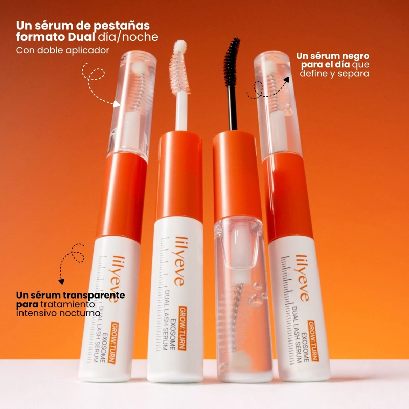 SE RUM DUAL PARA PESTAÑAS DIA Y NOCHE FORTALECEDOR LILYEVE - 8ML - 2