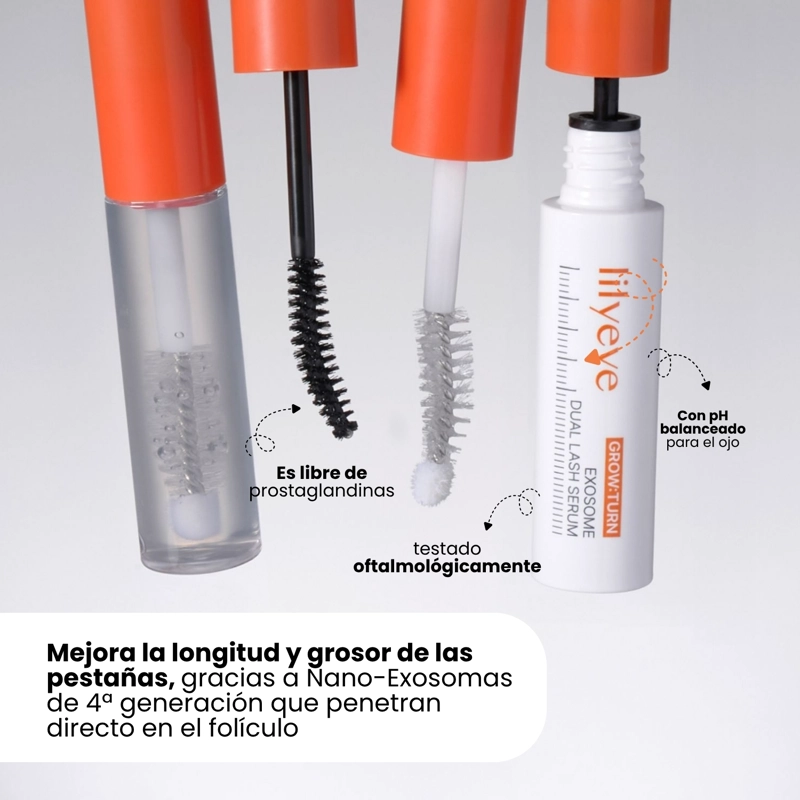 SE RUM DUAL PARA PESTAÑAS DIA Y NOCHE FORTALECEDOR LILYEVE - 8ML - 3