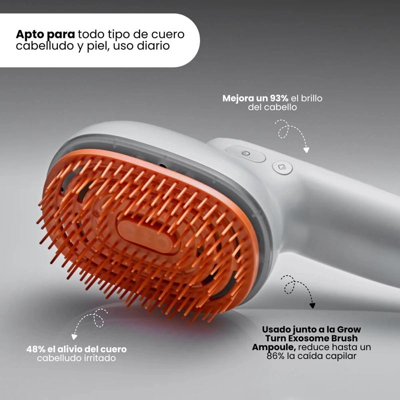 MASAJEADOR CAPILAR CON VAPOR LED PARA EL CUERO CABELLUDO MARCA LILYEVE - 4