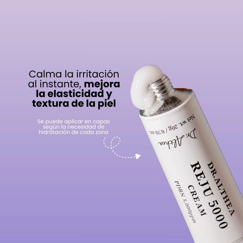 CREMA PDRN REJU 5000 CALMANTE PARA PIEL SECA IRRITADA CON CENTELLA DR.ALTHEA 20ML - 3